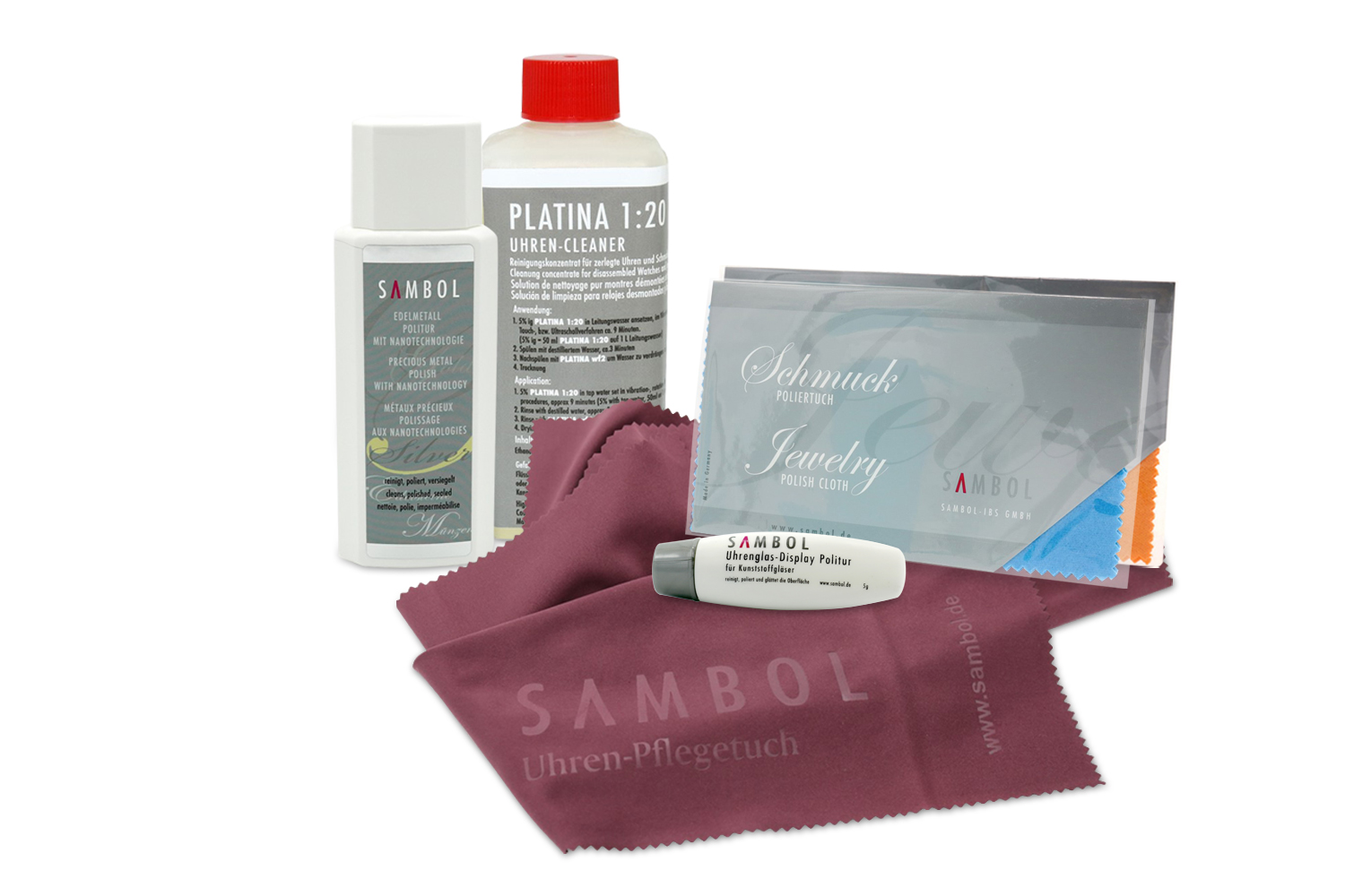 Bild von Uhren-Reiniger und Politur Set