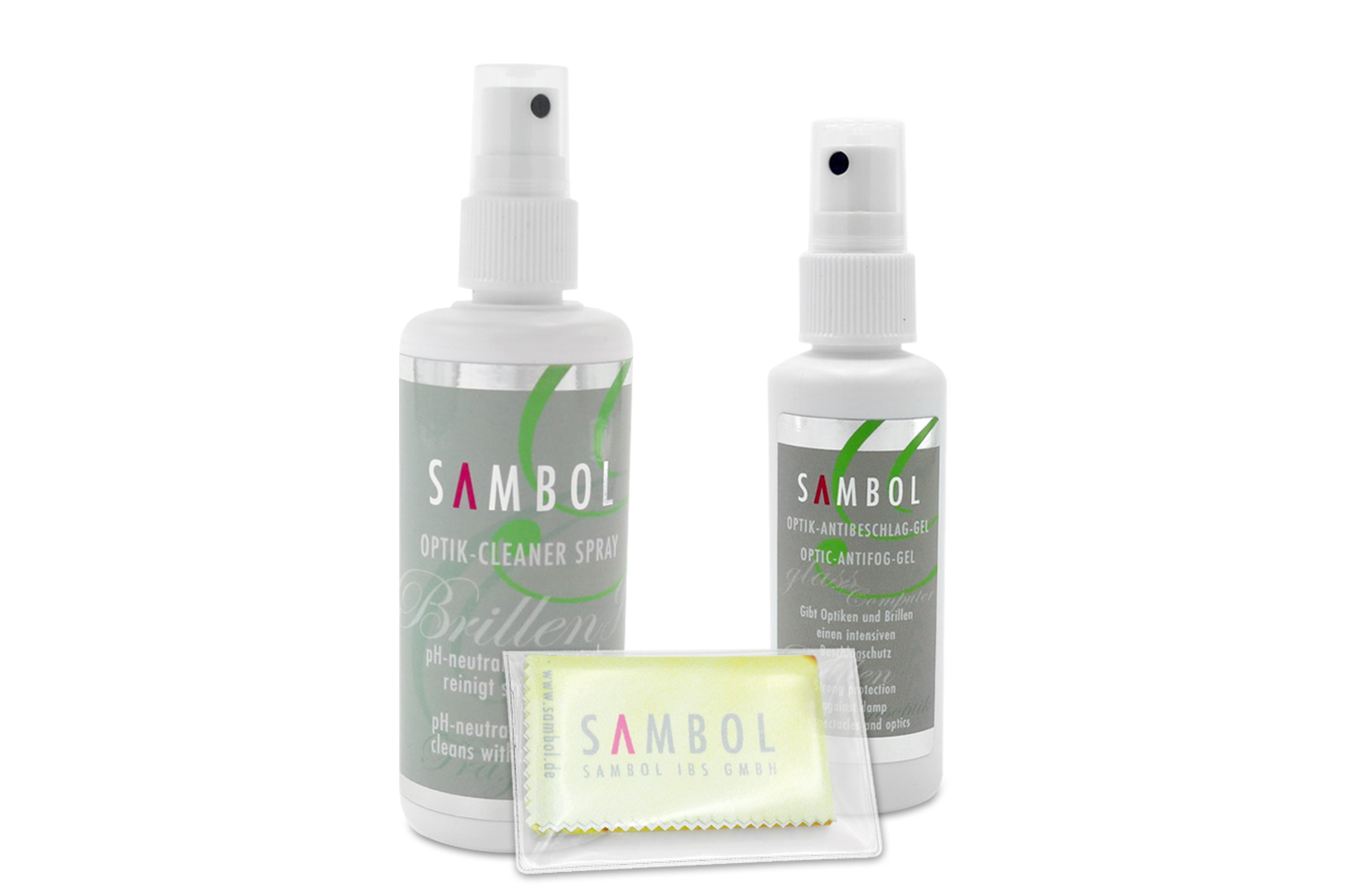 Bild von Brillen Reinigungsspray 100 ml & Antibeschlag Set