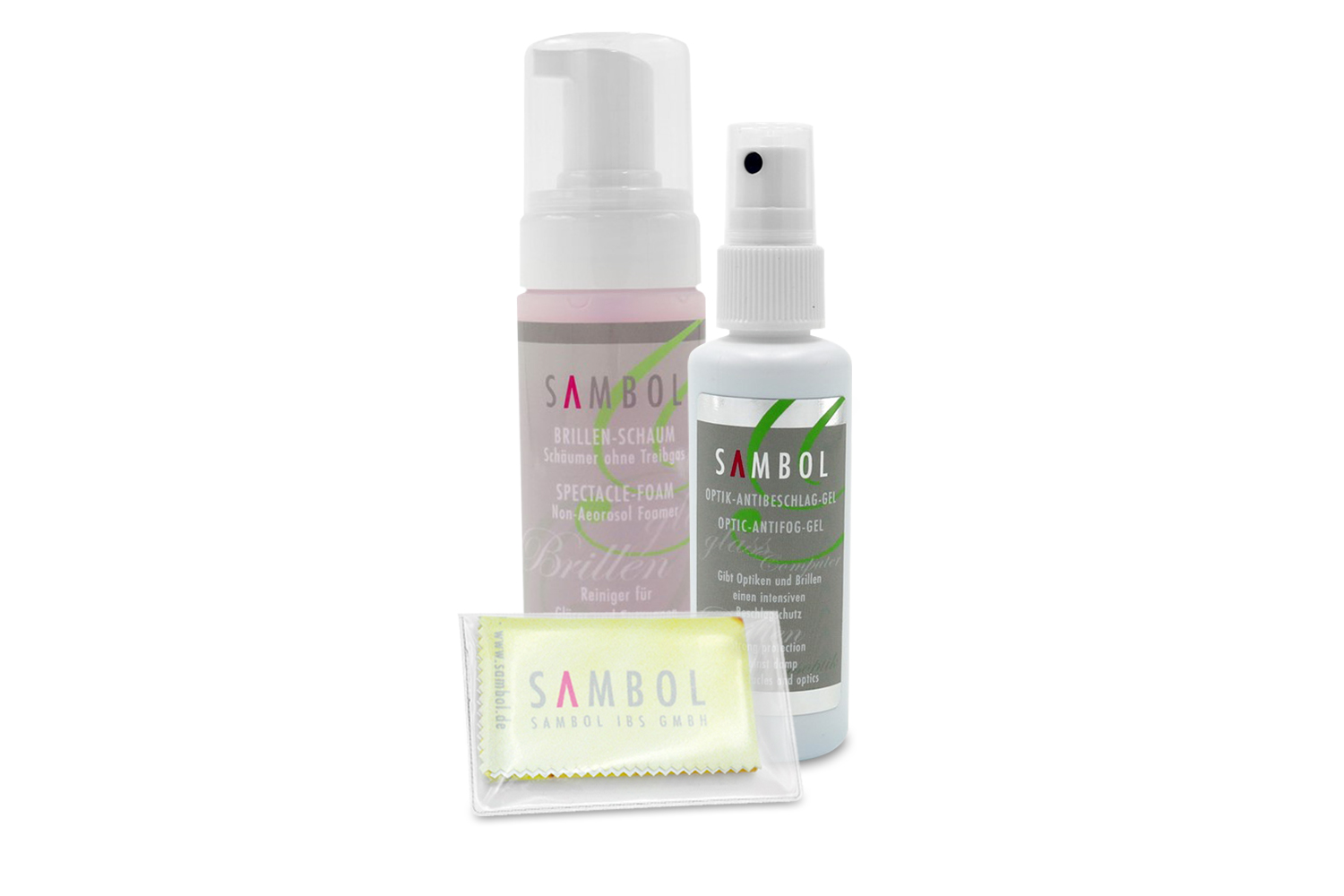 Bild von Brillen Reinigungsschaum 150 ml & Antibeschlag Set